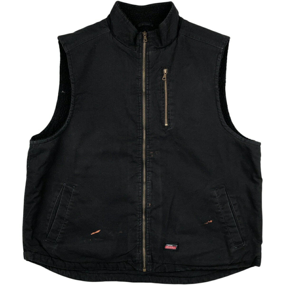 Rakuten - 古着 ディッキーズ Dickies ダックベスト メンズXL相当 /eaa627754 【中古】 【260409】 ブラック系 春秋冬