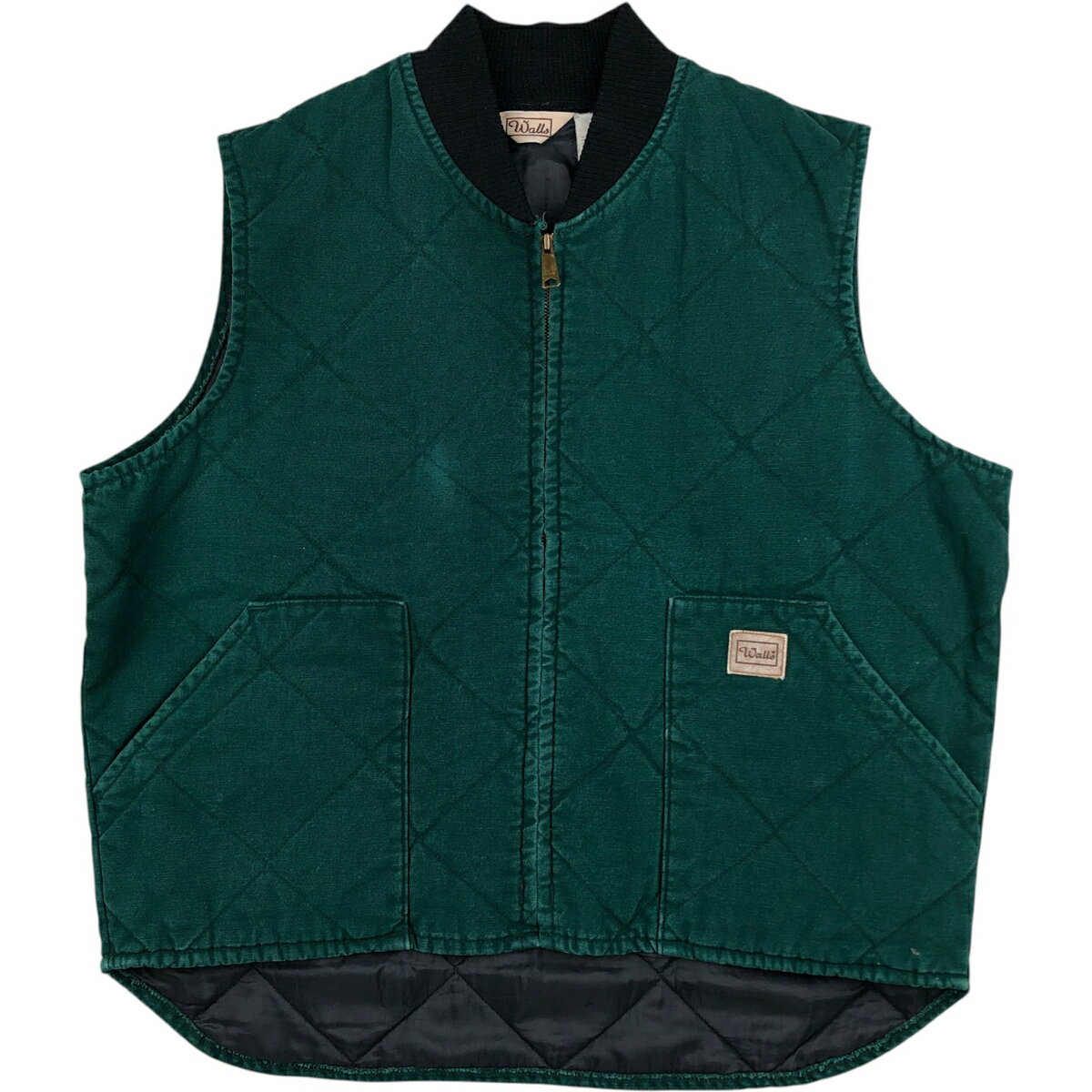 Rakuten - 古着 90'S ウォールズ WALLS 中綿入り ダックベスト USA製 メンズXL相当 ヴィンテージ /eaa627755 【中古】 【260409】 グリーン系 春秋冬