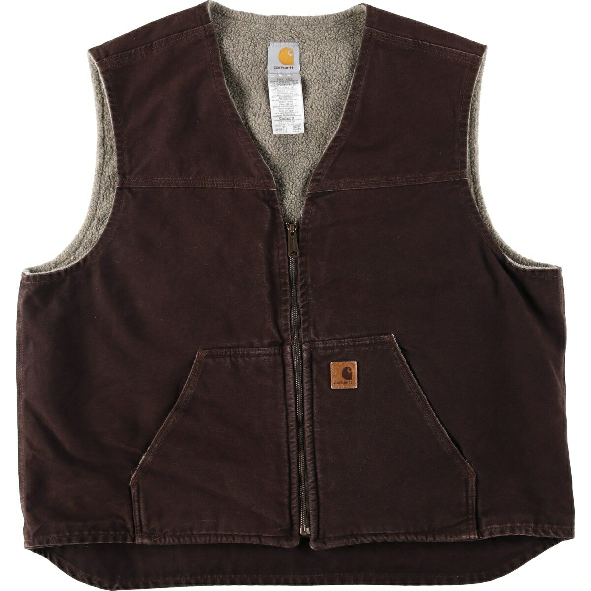Rakuten - 古着 カーハート Carhartt ダックベスト メンズXXL相当 /eaa627760 【中古】 【260410】