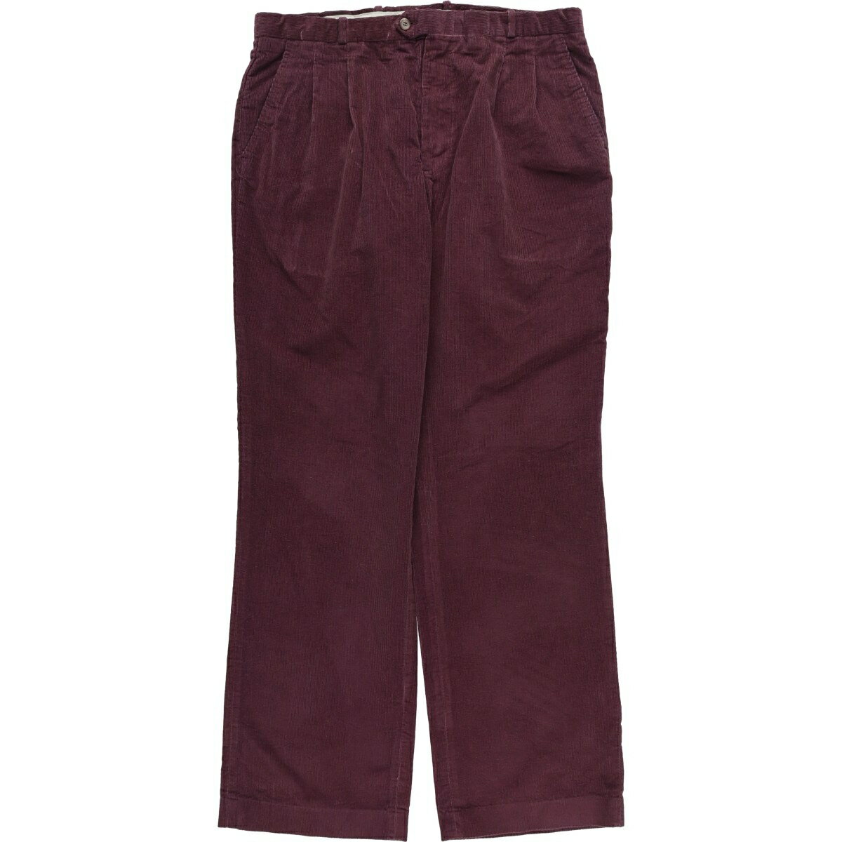 Rakuten - 古着 ALEXANDER JULIAN COLOURS ツータック コーデュロイパンツ メンズw34相当 ヴィンテージ /eaa627821 【中古】 【260409】 パープル系 春夏秋冬