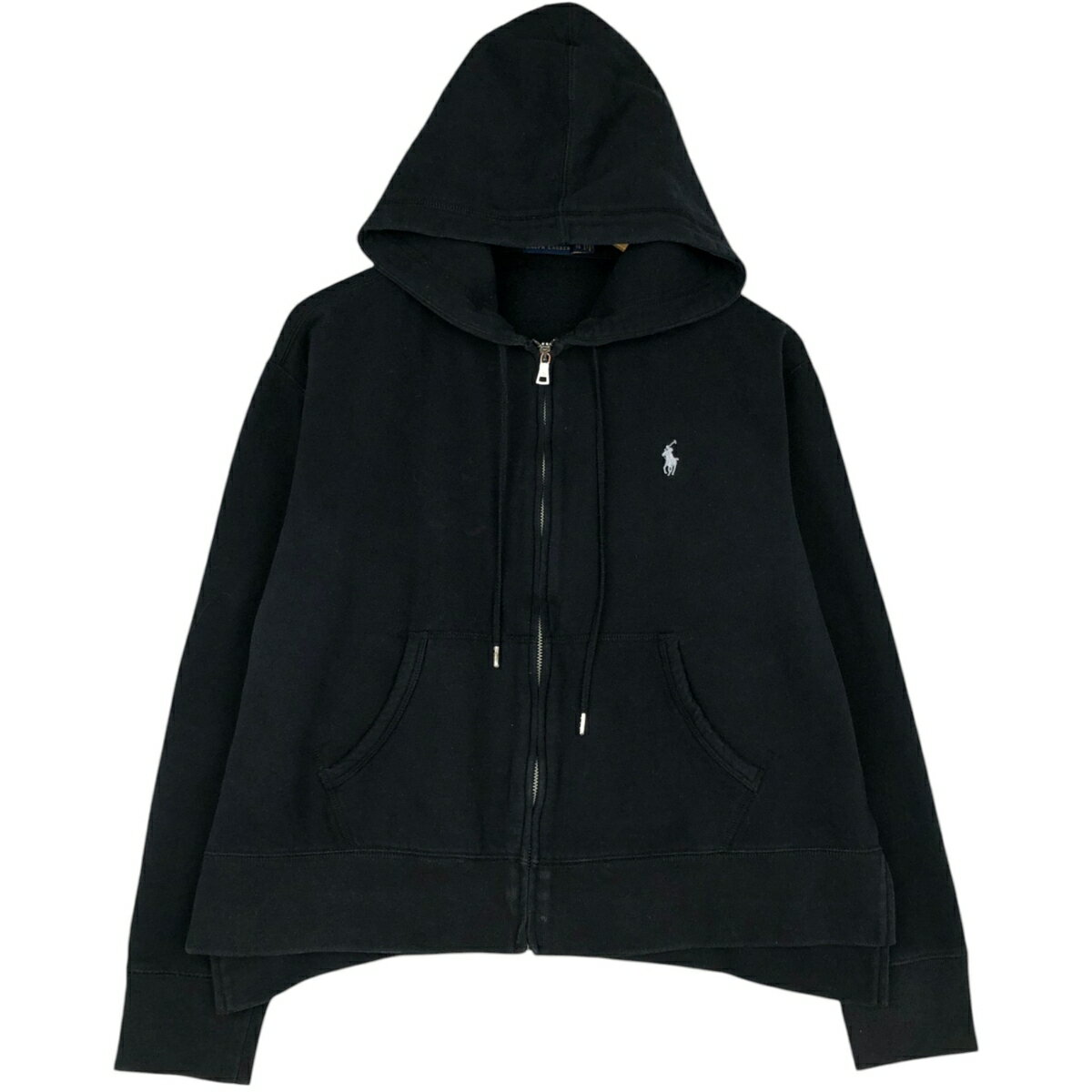 樂天商城 - 古着 ラルフローレン Ralph Lauren POLO RALPH LAUREN スウェットフルジップパーカー メンズXL相当 /eaa627858 【中古】 【260327】 ブラック系 春夏秋冬