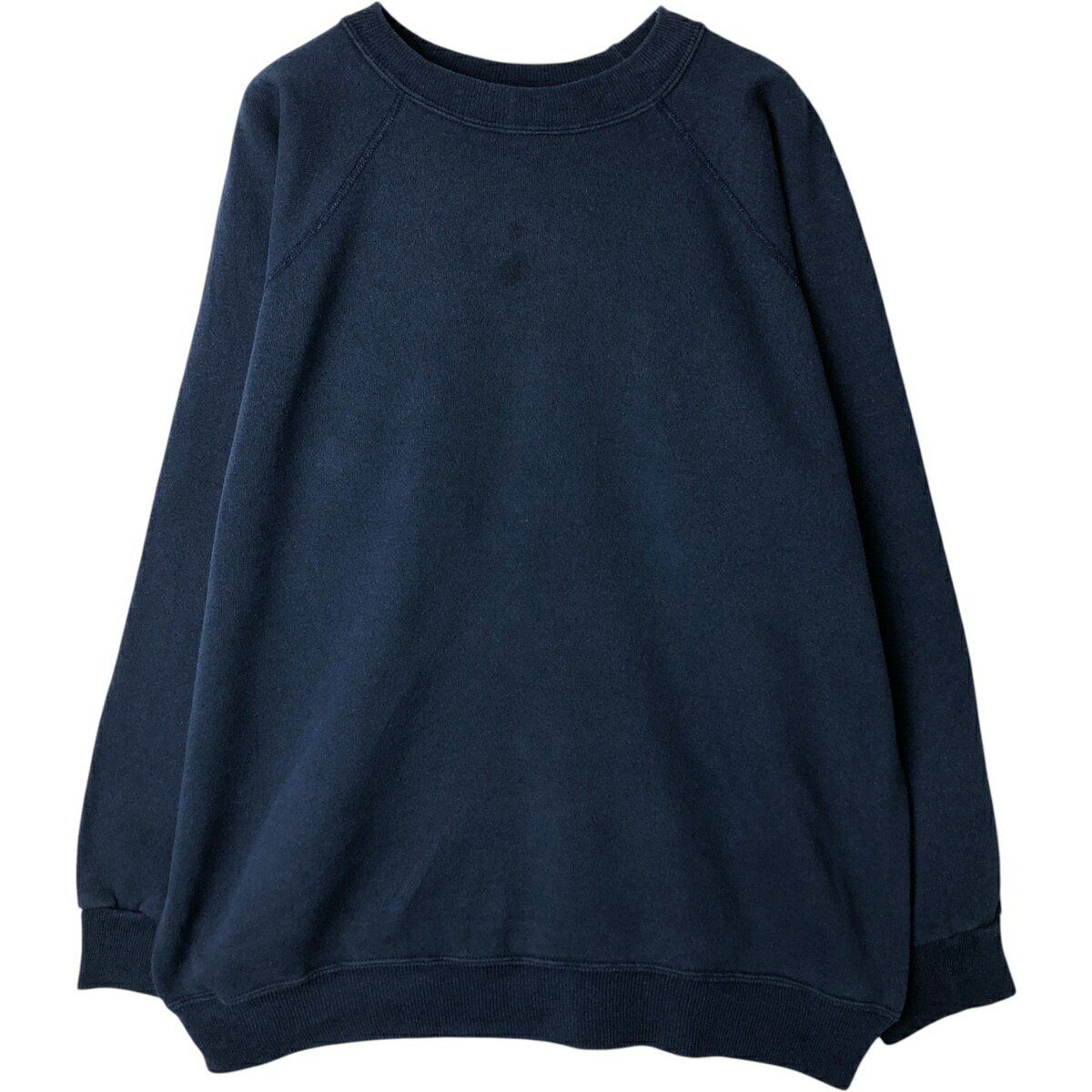 Rakuten - 古着 80'S ヘインズ Hanes ACTIVEWEAR 無地 ブランクスウェットシャツ トレーナー USA製 メンズXL相当 ヴィンテージ /eaa627897 【中古】 【260329】 ネイビー系 春夏秋冬