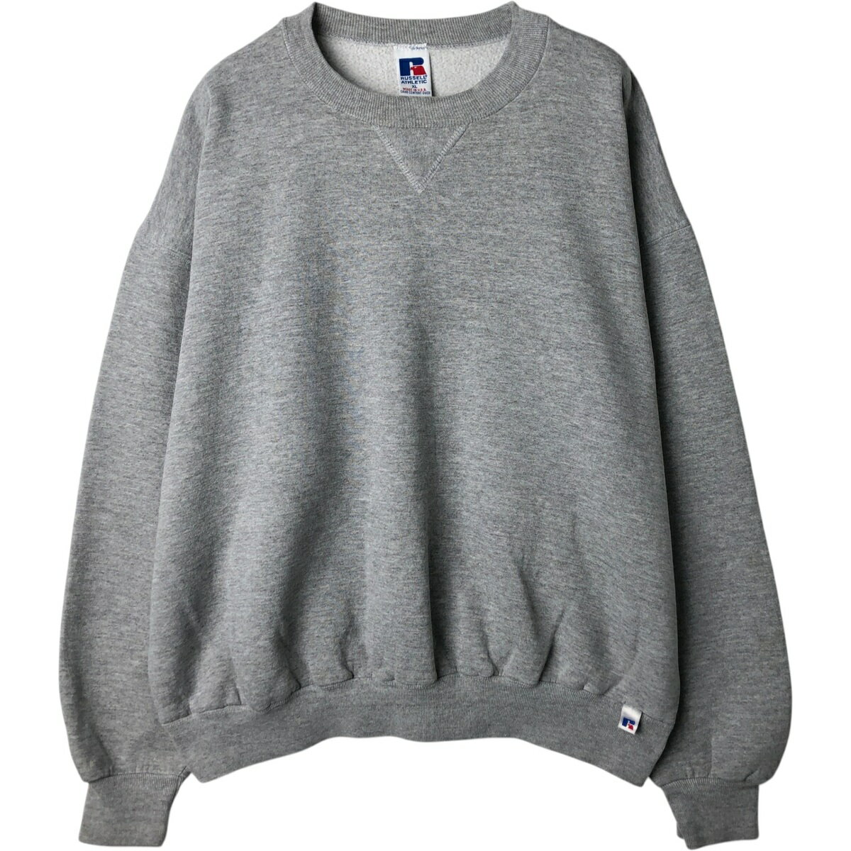 Rakuten - 古着 90'S ラッセル Russell ATHLETIC 無地 ブランクスウェットシャツ トレーナー USA製 メンズXL相当 ヴィンテージ /eaa627915 【中古】 【260329】 グレー系 春夏秋冬