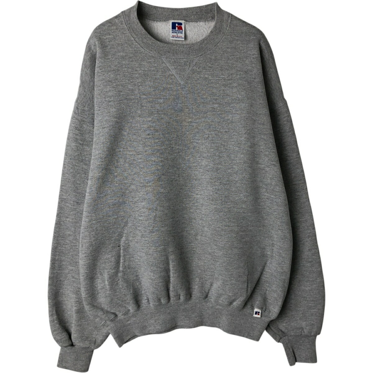 American Casual - 古着 90'S ラッセル Russell ATHLETIC 無地 ブランクスウェットシャツ トレーナー USA製 メンズL相当 ヴィンテージ /eaa627949 【中古】 【260328】 グレー系 春夏秋冬