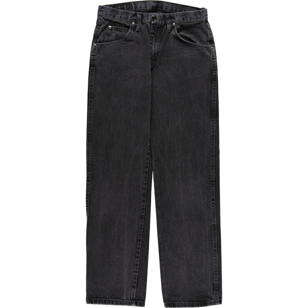 Rakuten - 古着 ラングラー Wrangler REGULAR FIT ブラックデニム ストレートデニムパンツ メンズw30相当 /eaa628144 【中古】 【260328】 ブラック系 春夏秋冬