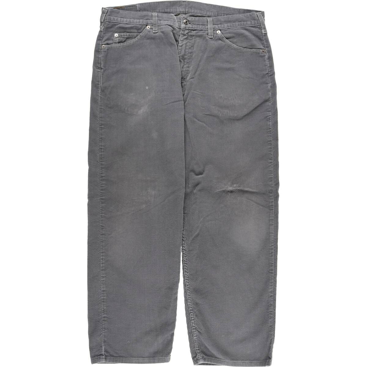 古着 90~00'S リーバイス Levi's 565 LOOSE FIT WIDE LEG コーデュロイパンツ USA製 メンズw38相当 ヴィンテージ /eaa628165 【中古】 【260328】 グレー系 春夏秋冬