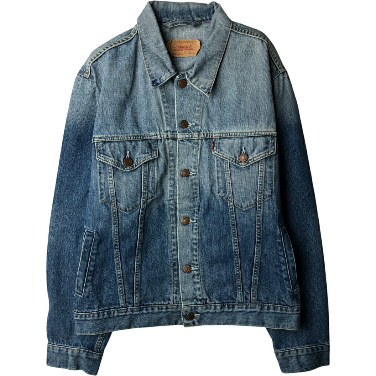 古着 00'S リーバイス Levi's 70550-0487 デニムジャケット Gジャン メンズXL相当 /eaa628443 【中古】 【260330】