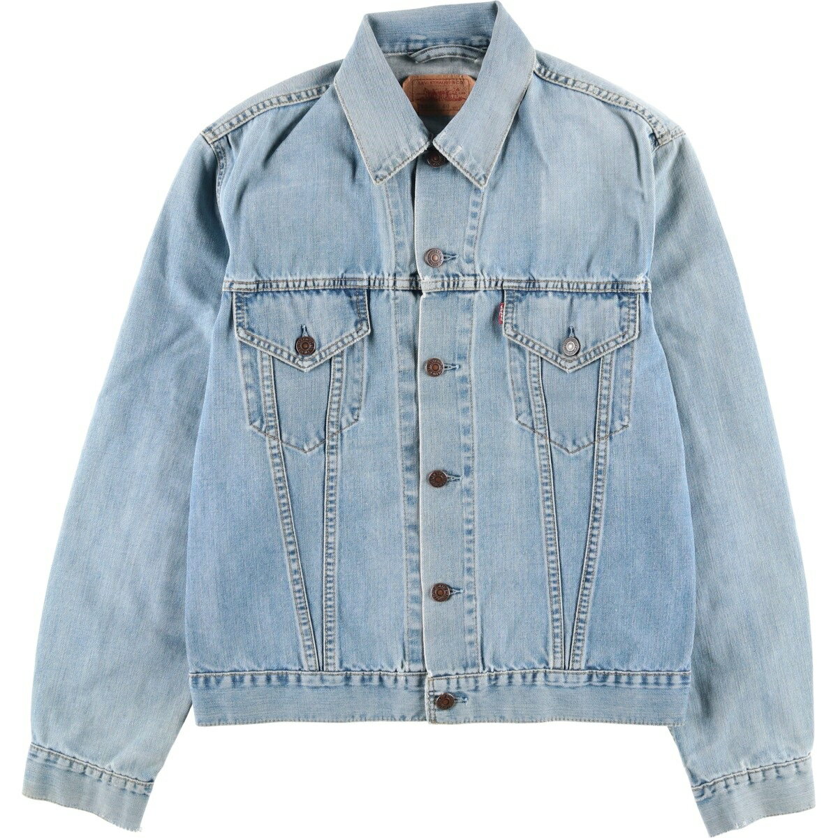 樂天商城 - 古着 リーバイス Levi's ユーロモデル デニムジャケット Gジャン メンズL相当 /eaa628457 【中古】 【260402】