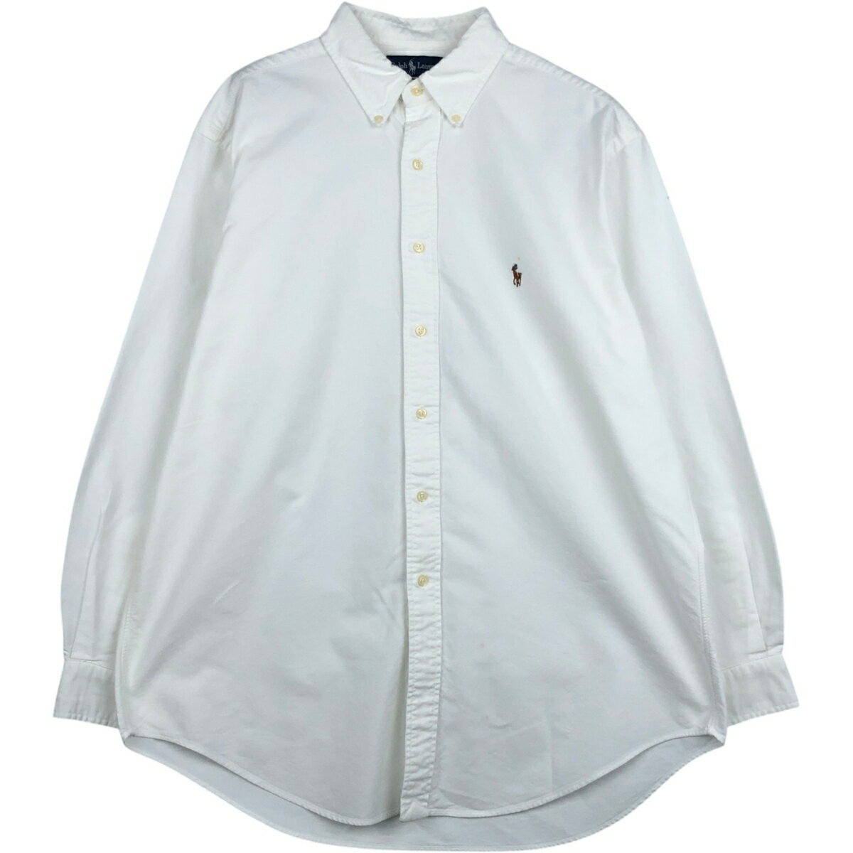 Rakuten - 古着 ラルフローレン Ralph Lauren YARMOUTH 長袖 ボタンダウンシャツ メンズL相当 /eaa628580 【中古】 【260330】