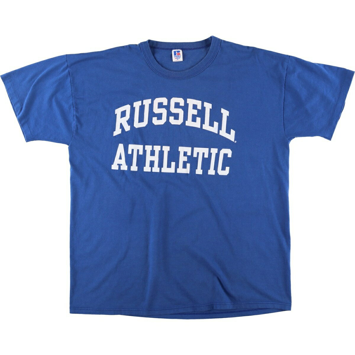 古着 90'S ラッセル Russell NUBLEND ロゴプリントTシャツ USA製 メンズXL相当 ヴィンテージ /eaa628691 【中古】 【260329】 【GR-NV-2604】