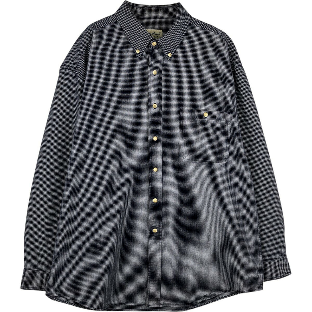 Rakuten - 古着 エディーバウアー Eddie Bauer 長袖 ボタンダウンチェックシャツ メンズXL相当 /eaa628839 【中古】 【260330】