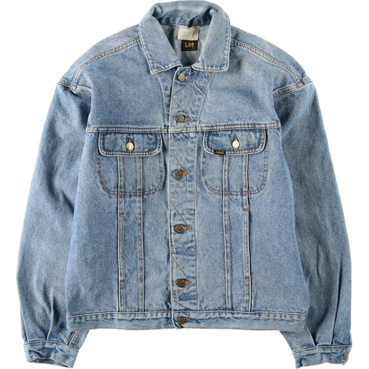 古着 リー Lee RIDERS ライダース デニムジャケット Gジャン メンズM相当 /eaa629341 【中古】 【260403】