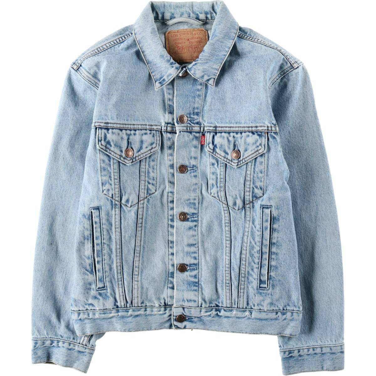 古着 90'S リーバイス Levi's 70503-0283 ユーロモデル デニムジャケット Gジャン メンズS相当 ヴィンテージ /eaa629342 【中古】 【260501】