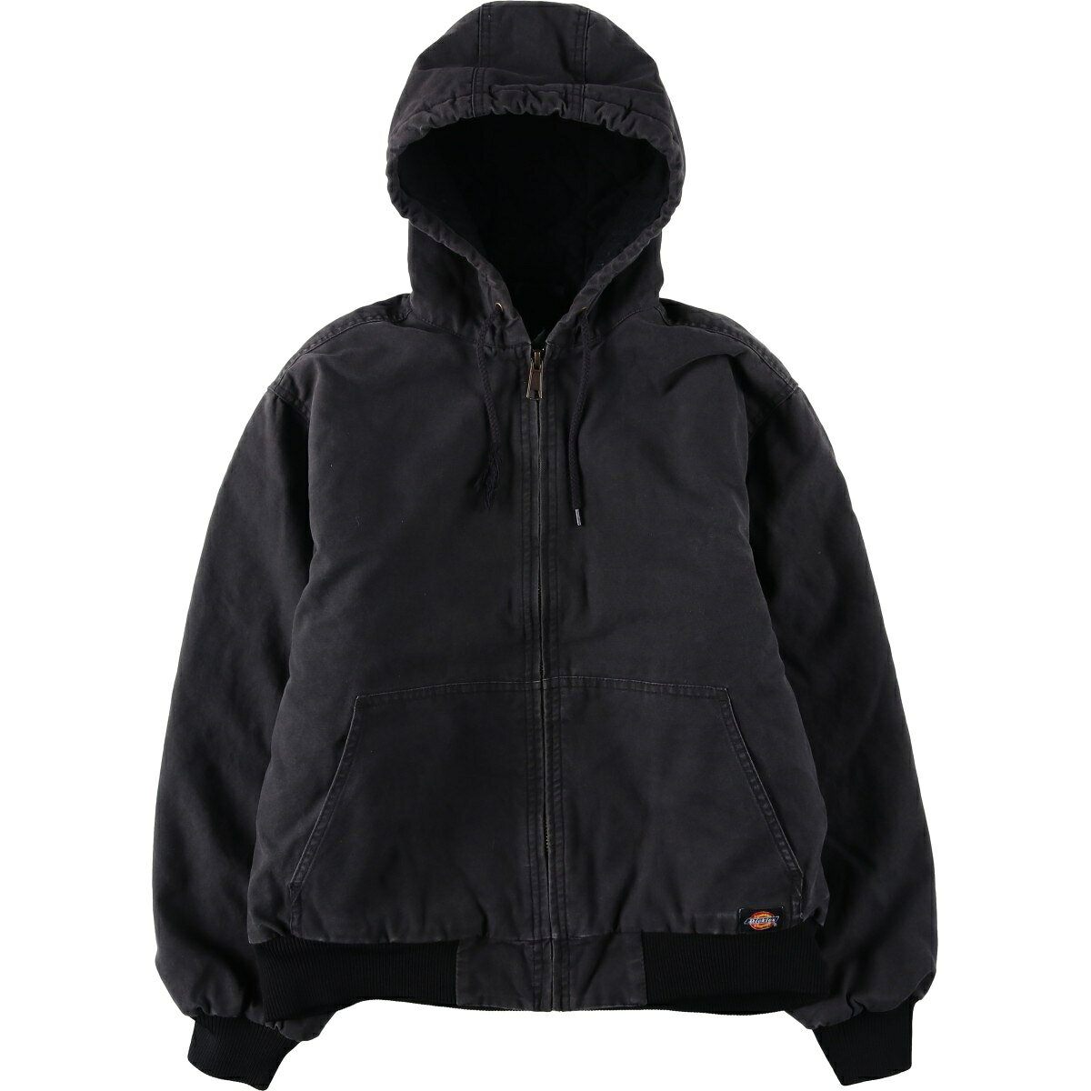 商品詳細 ブランド・Dickies・ディッキーズ・ 特徴・厚手・フルジップ・キルティングライナー・ モデル/形状・ダックフルジップパーカー・ 素材・コットン:100%・ 色・ブラック系 黒色・ 柄・無地・ロゴパッチ・ 生産国・中国製・ 年代 サイズ・メンズL・表記サイズ:L/G/G・着丈:65.5cm・身幅:64.5cm・肩幅:52cm・袖丈:64cm・ コンディション・C・ カテゴリ・メンズ・アウター・ジャケット・ワークジャケット・ 商品番号・eaa629367・ 取扱店・・ スタッフコメントDickies ダックフルジップパーカー / メンズL / 商品番号 eaa629367 USEDワークアイテムですので使用感などございますが、まだまだご愛用していただけます。 古着という事をご理解の上ご注文よろしくお願いします。 【状態追記】 ●フード紐劣化 ●前、前立て裏に汚れ ●後、右袖に汚れ※状態は当社独自の基準です。 着用感表記サイズ着丈身幅肩幅袖丈 メンズLL/G/G(サイズ表記L/G/Gですが、計測値&着用感でメンズL相当です)65.5cm64.5cm52cm64cm ※測定値の若干の誤差はご了承下さい。サイズガイドはこちら ブランドDickiesディッキーズ 特徴厚手 / フルジップ / キルティングライナーモデル/形状ダックフルジップパーカー素材コットン:100%色ブラック系 黒色柄無地 / ロゴパッチ生産国中国製年代-カテゴリワークジャケット商品番号eaa629367取扱店　　 ディッキーズの他の商品を見るワークジャケットの他の商品を見る