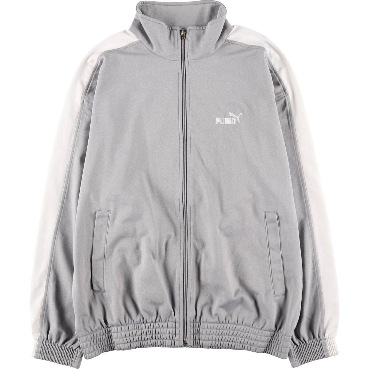 樂天商城 - 古着 90~00'S プーマ PUMA ジャージ トラックジャケット メンズM相当 ヴィンテージ /eaa629403 【中古】 【260331】 グレー系 春秋冬