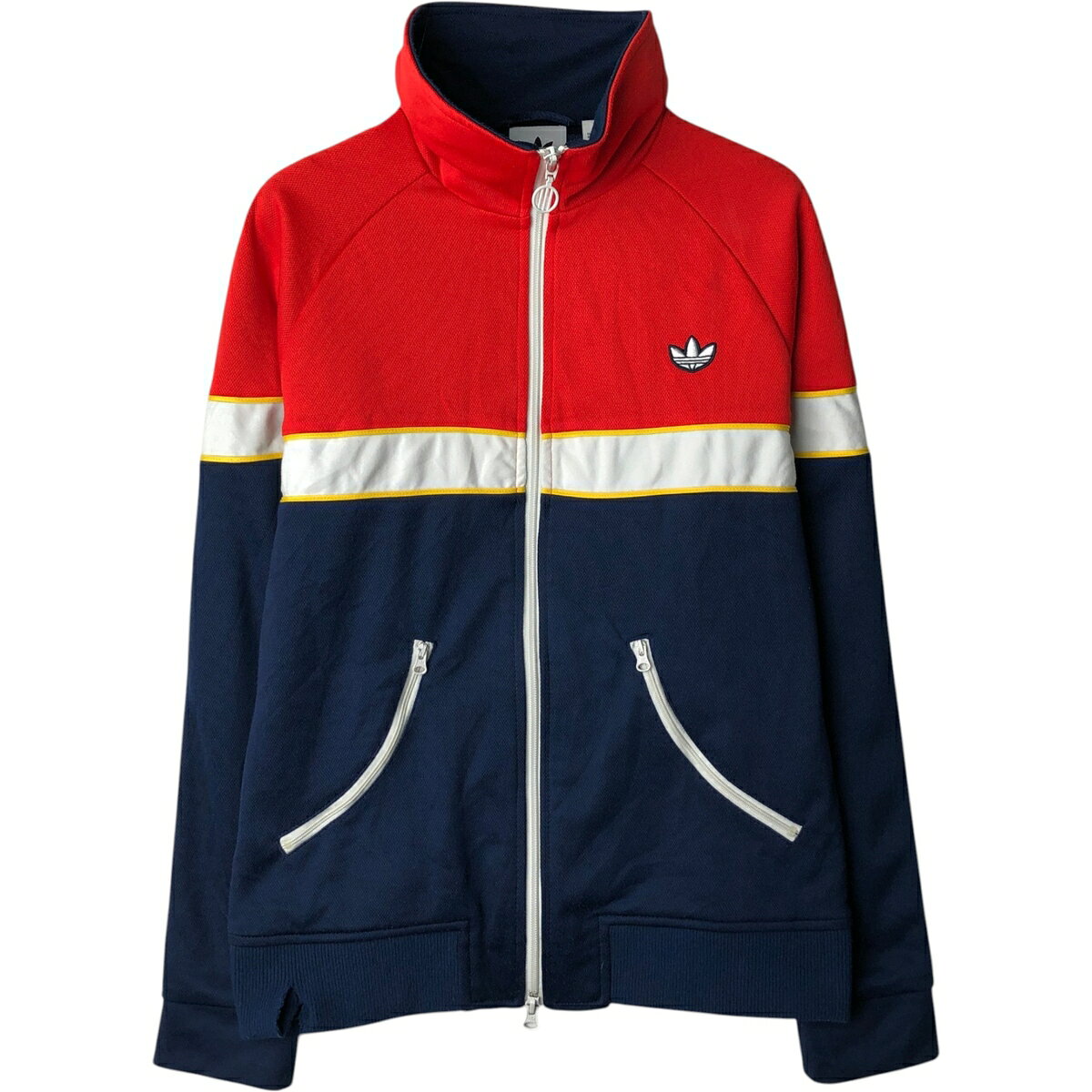 楽天市場】adidas トラックジャケット 古着（サイズ（S/M/L）SS