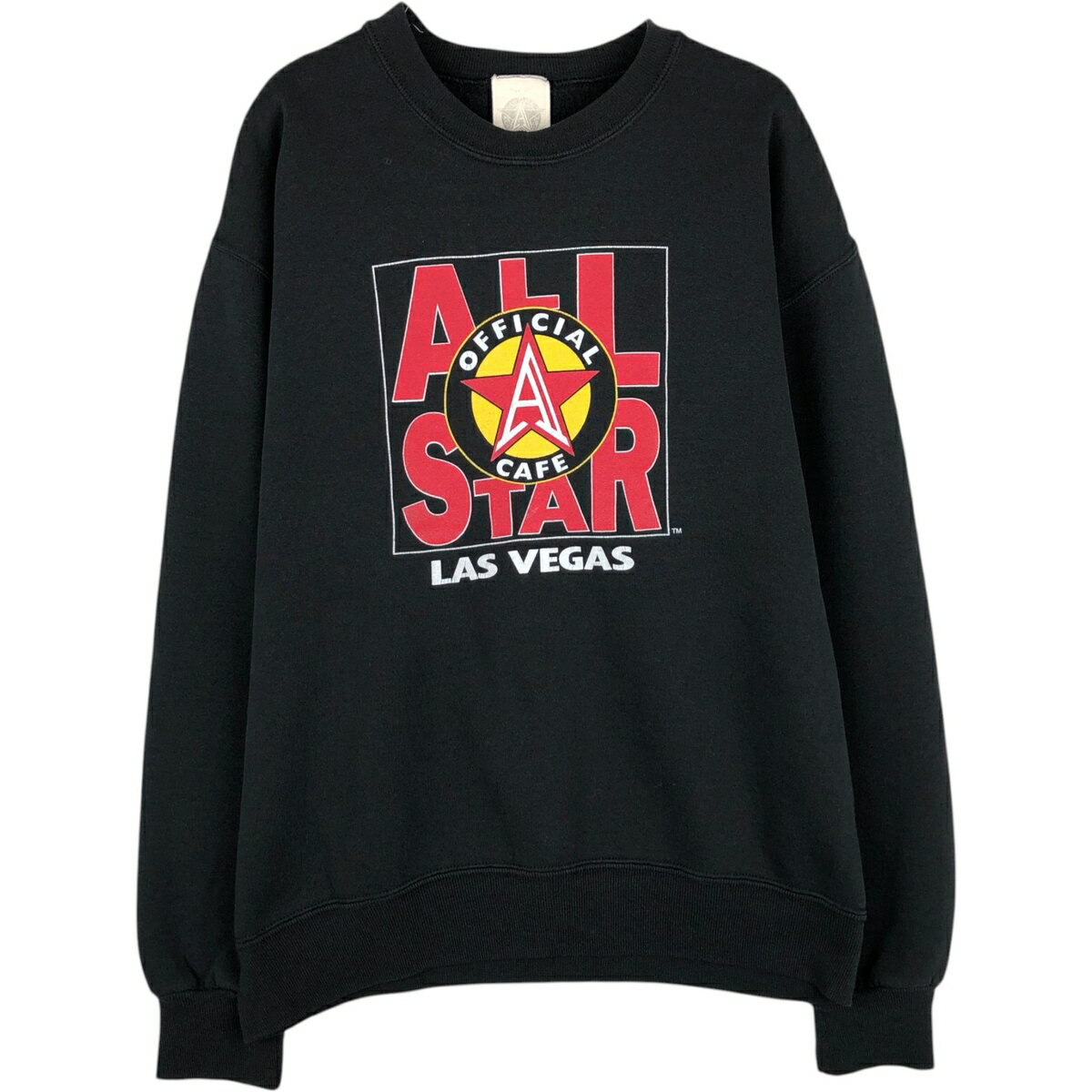 Japanese Pattern - 古着 90'S All Star Cafe アドバタイジング スウェットシャツ トレーナー USA製 メンズM相当 ヴィンテージ /eaa629532 【中古】 【260404】