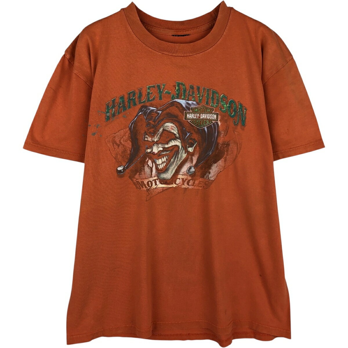 樂天商城 - 古着 ハーレーダビッドソン Harley-Davidson ファイヤーパターン ジョーカー モーターサイクル バイクTシャツ メンズM相当 /eaa629649 【中古】 【260330】