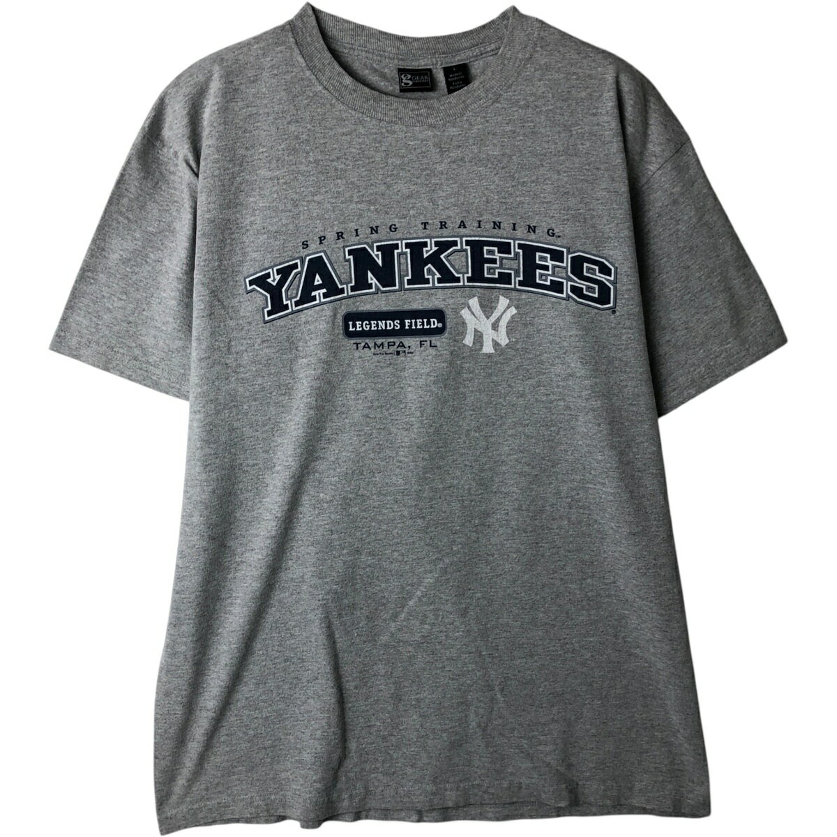 樂天商城 - 古着 00'S GEAR FOR SPORTS MLB NEW YORK YANKEES ニューヨークヤンキース スポーツプリントTシャツ メンズL相当 /eaa629681 【中古】 【260404】