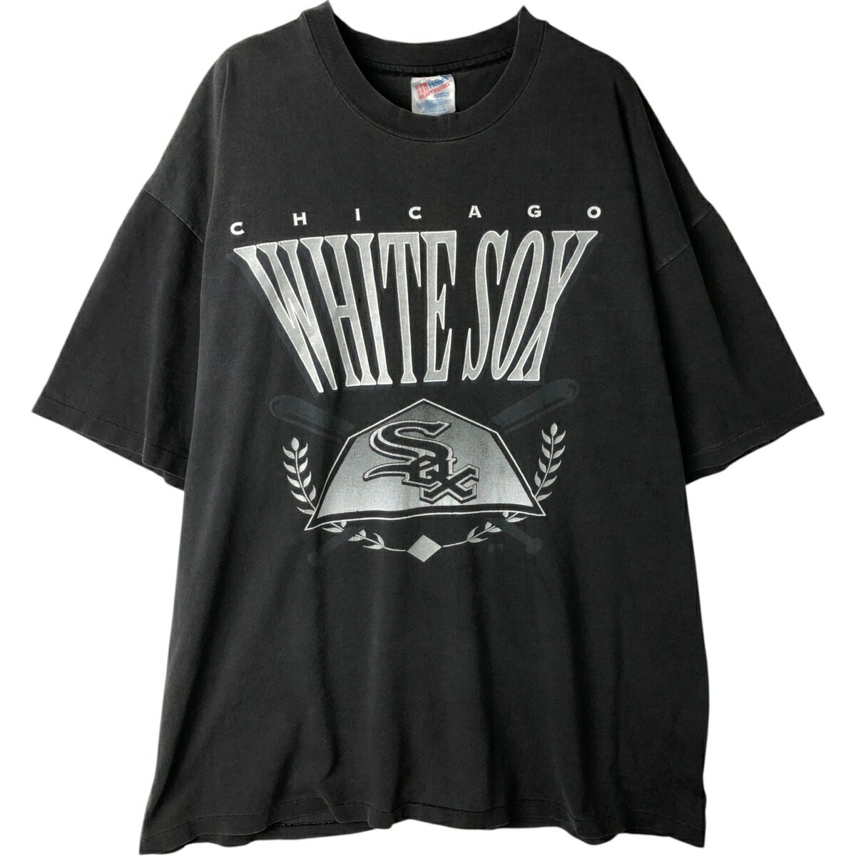 古着 90~00'S ヘインズ Hanes HEAVYWEIGHT MLB CHICAGO WHITE SOX シカゴホワイトソックス スポーツプリントTシャツ メンズXXL相当 ヴィンテージ /eaa629748 【中古】 【260404】