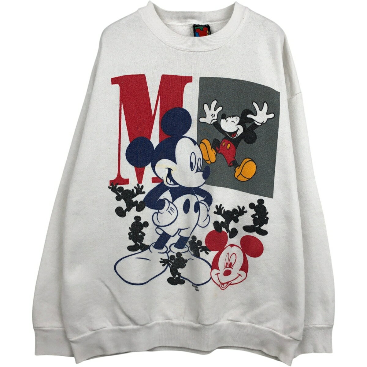 Rakuten - 古着 MICKEY UNLIMITED MICKEY MOUSE ミッキーマウス キャラクタースウェットシャツ トレーナー USA製 メンズL相当 /eaa629784 【中古】 【260403】
