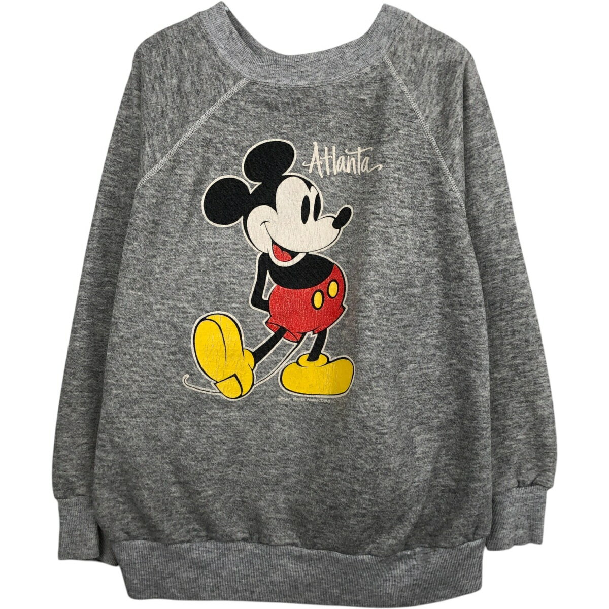 Rakuten - 古着 ベルバシーン VELVA SHEEN MICKEY MOUSE ミッキーマウス キャラクタースウェットシャツ トレーナー USA製 メンズL相当 ヴィンテージ /eaa629795 【中古】 【260403】