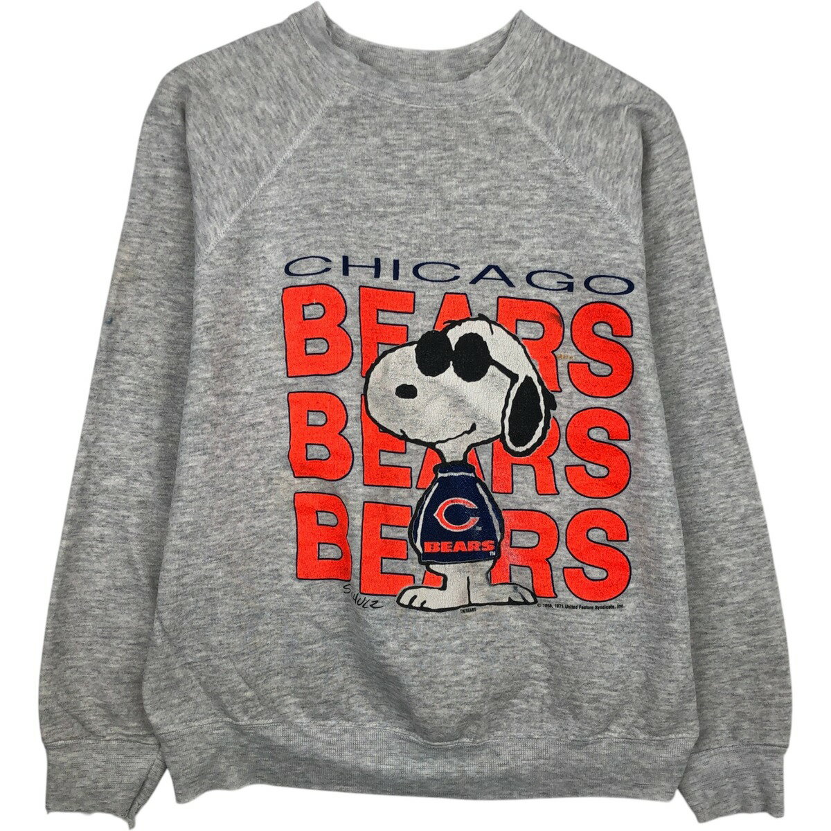 古着 SNOOPY スヌーピー NFL CLEVELAND BROWNS クリーブランドブラウンズ キャラクタースウェットシャツ トレーナー レディースM相当 ヴィンテージ/eaa633969 古着 SNOOPY スヌーピー NFL CLEVELAND BROWNS クリーブランド