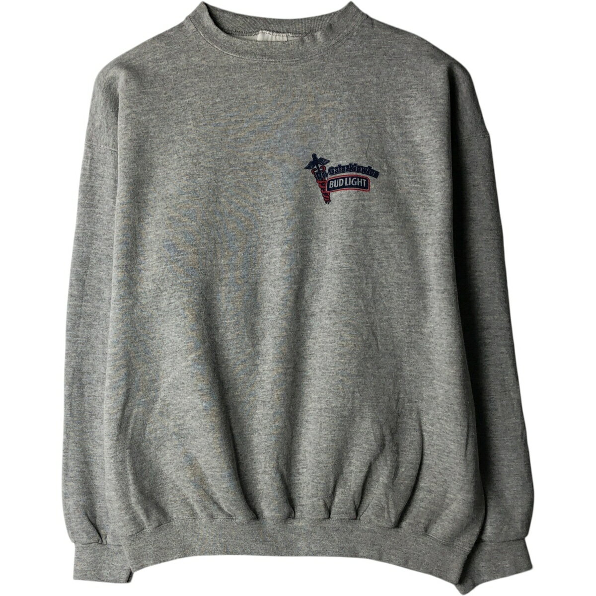 古着 タルテックス TULTEX BUD LIGHT バドライト アドバタイジング スウェットシャツ トレーナー USA製 メンズXL相当 ヴィンテージ /eaa629893 【中古】 【260404】(4.0)