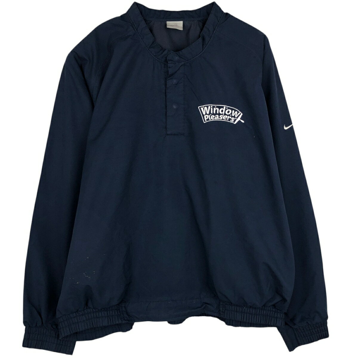 Rakuten - 古着 00'S ナイキ NIKE ハーフスナップ ウォームアッププルオーバー メンズL相当 /eaa629917 【中古】 【260412】