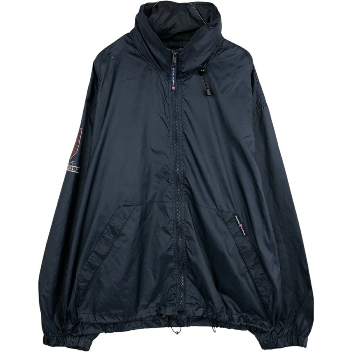 樂天商城 - 古着 ラルフローレン Ralph Lauren CHAPS GOLF ナイロンジャケット ロシア製 メンズL相当 /eaa629954 【中古】 【260405】 ネイビー系 春秋冬