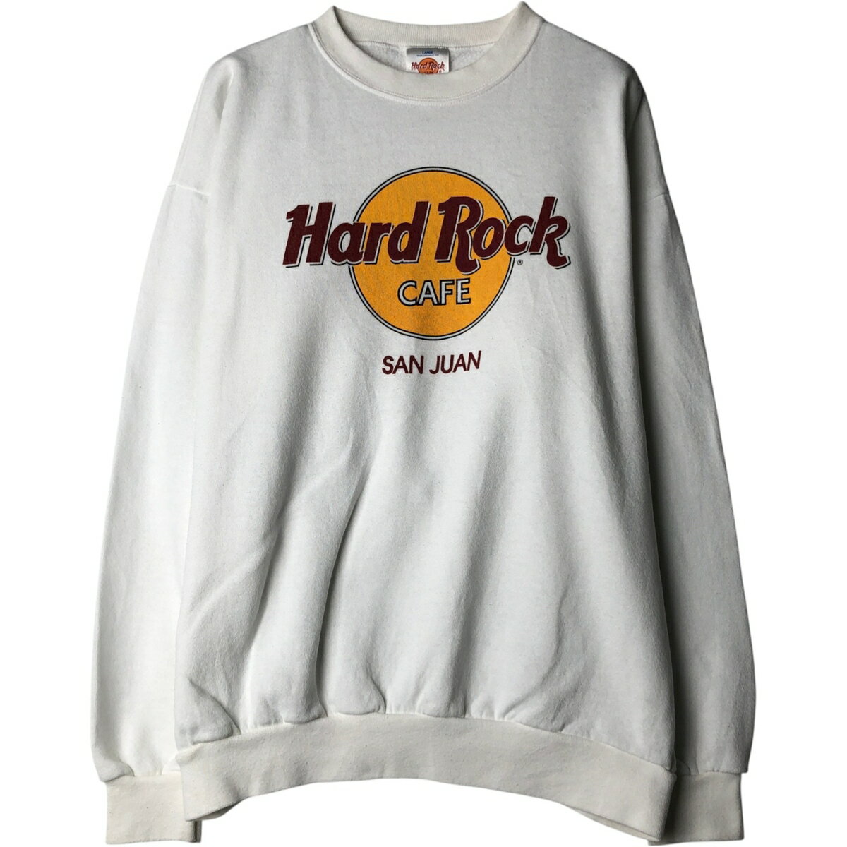 サードマガジン　ハードロックカフェ　スゥエット VINTAGE トレーナー スウェット 「ヴィンテージ古着」90's Hard Rock
