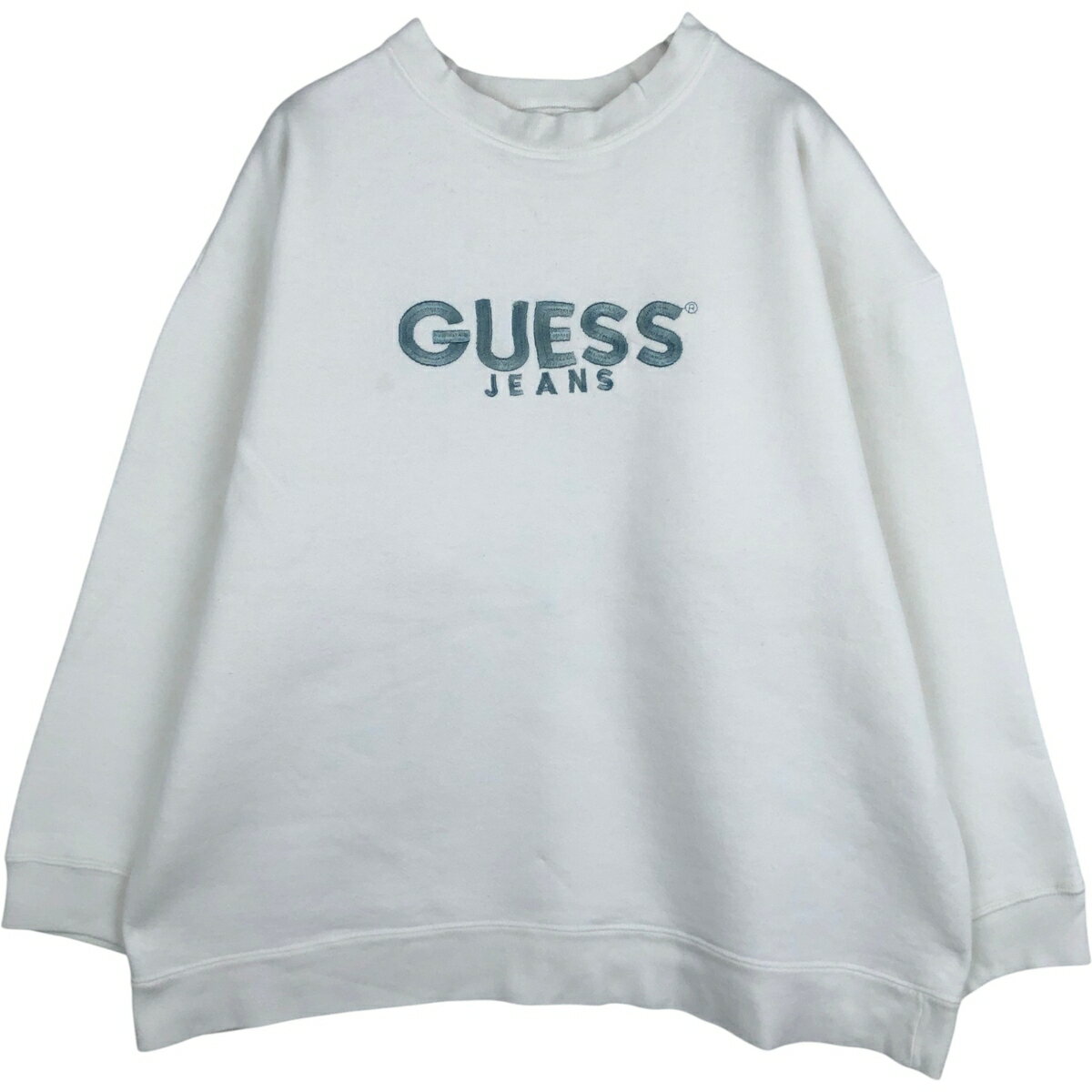 Rakuten - 古着 ゲス Guess ロゴスウェットシャツ トレーナー USA製 メンズL相当 /eaa630051 【中古】 【260404】