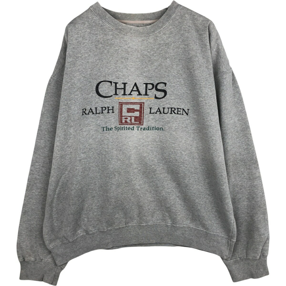 古着 ラルフローレン Ralph Lauren CHAPS チャップス ロゴスウェットシャツ トレーナー メンズM相当 /eaa630065 【中古】 【260404】