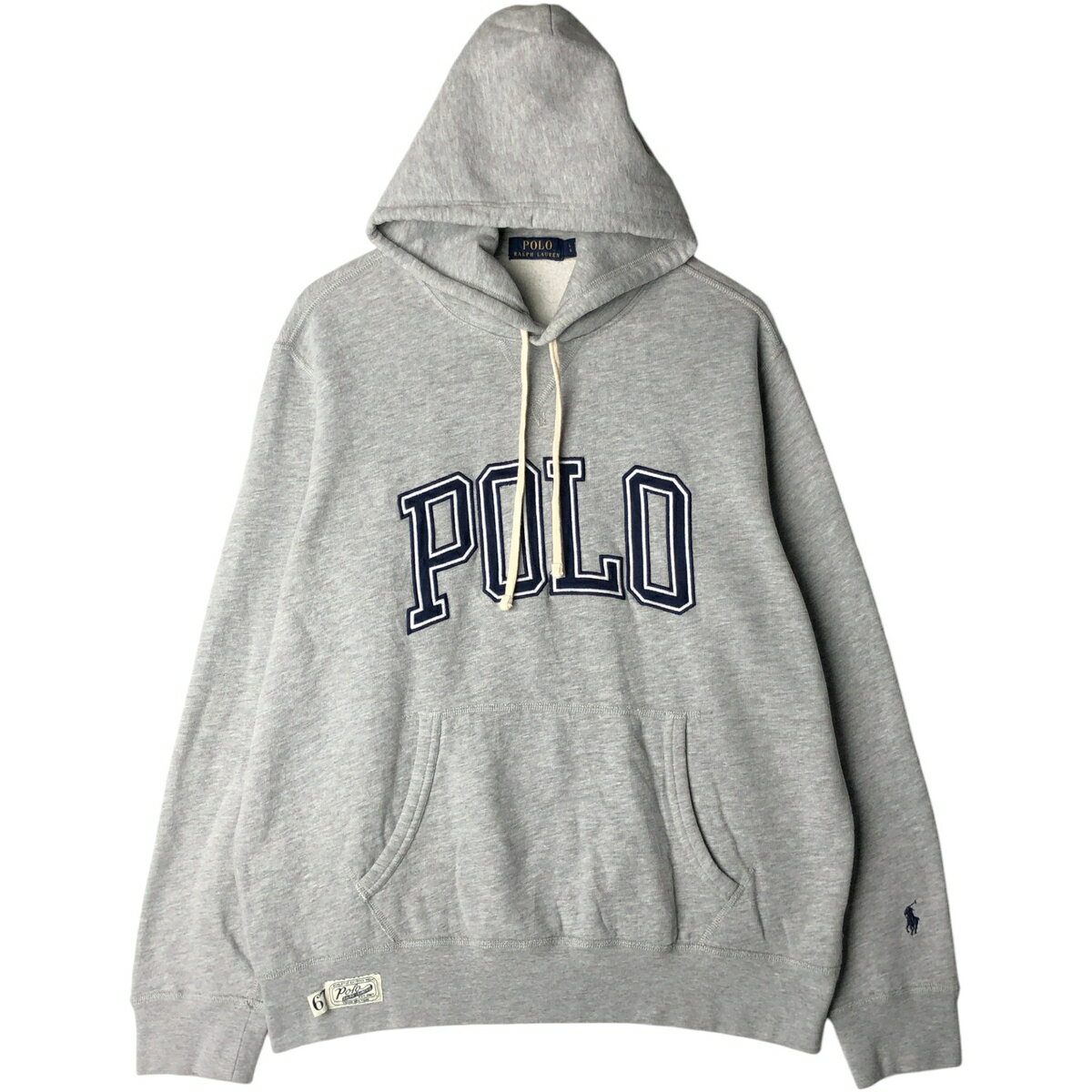 樂天商城 - 古着 ラルフローレン Ralph Lauren POLO RALPH LAUREN スウェットプルオーバーパーカー メンズL相当 /eaa630080 【中古】 【260403】