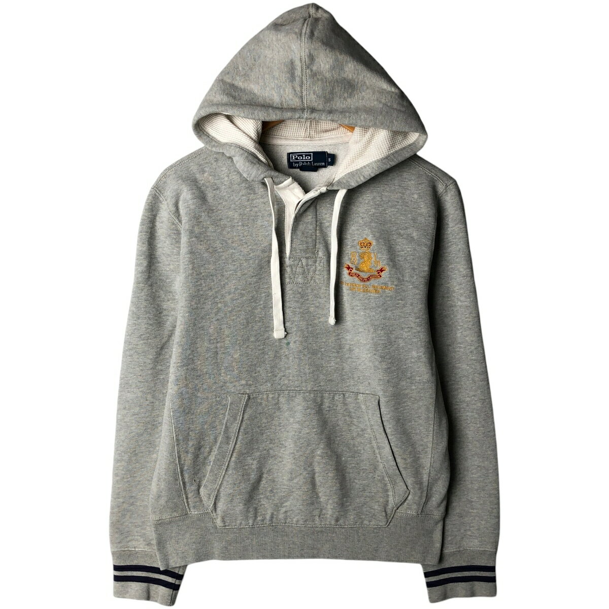 古着 ラルフローレン Ralph Lauren POLO JEANS COMPANY ハーフボタン スウェットプルオーバーパーカー メンズS相当 /eaa630081 【中古】 【260406】