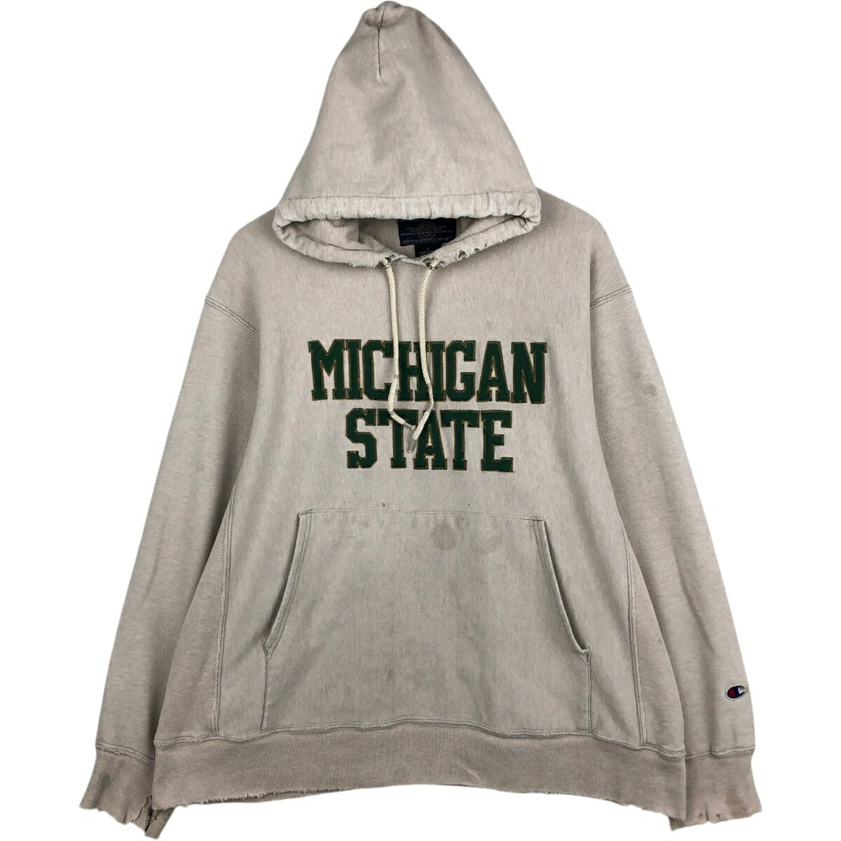 MICHIGAN CO. 魚プリント パーカー S/M チームロゴパーカー(M グレー): トップス｜Right-on公式オンラインショップ