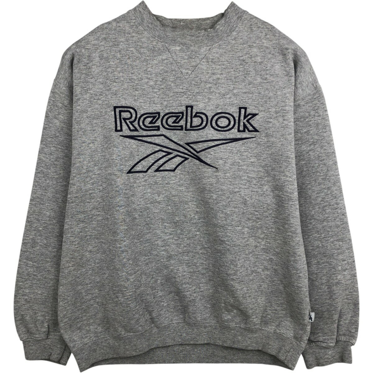 乐天商城 - 古着 00'S リーボック Reebok ロゴスウェットシャツ トレーナー メンズM相当 /eaa630116 【中古】 【260401】 グレー系 春夏秋冬