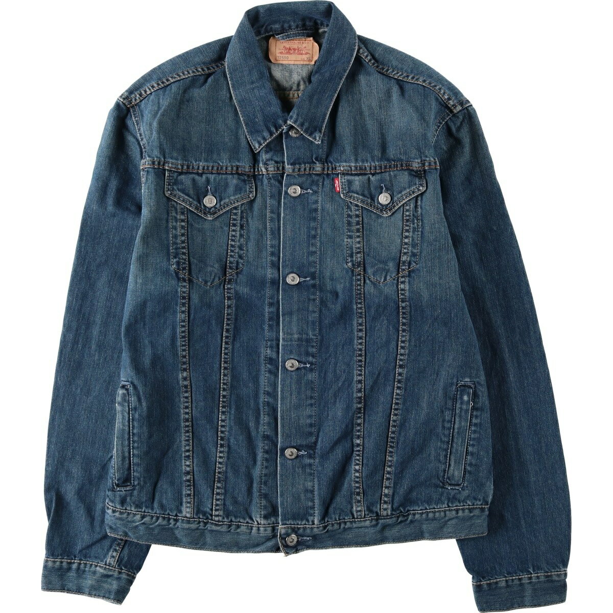 古着 00'S リーバイス Levi's ユーロモデル デニムジャケット Gジャン メンズXL相当 /eaa630190 【中古】 【260417】