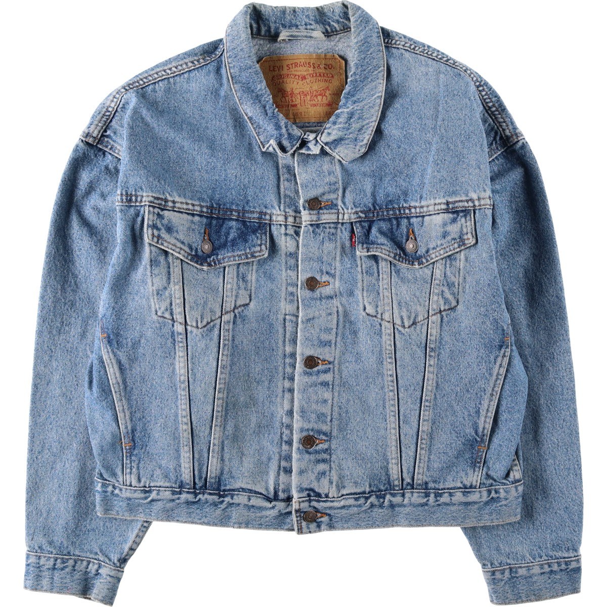 古着 リーバイス Levi's 70598-4891 デカパッチ デニムジャケット Gジャン メンズL相当 /eaa630192 【中古】 【260417】