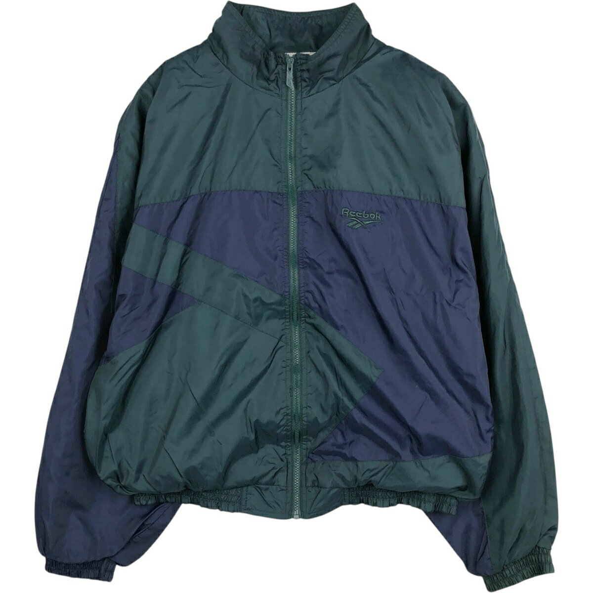 Rakuten - 古着 90'S リーボック Reebok ウインドブレーカー メンズL相当 ヴィンテージ /eaa630289 【中古】 【260405】 グリーン系 春秋冬