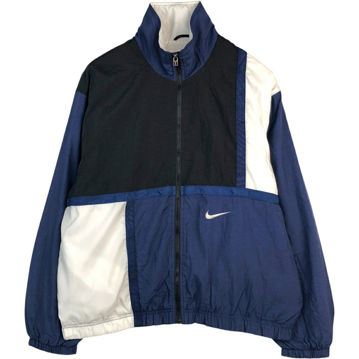 Nike ウィンドブレーカー 青/黒 新品タグ付き Nike ナイキ ランニング ウィンドブレーカー 黒/青 - メルカリ