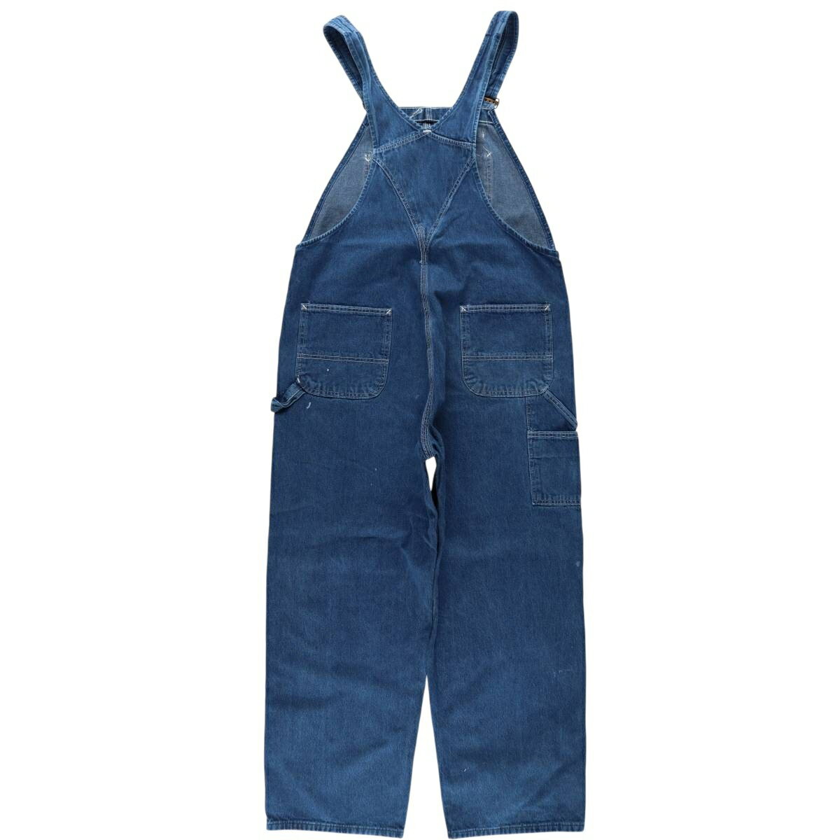 古着 ビッグサイズ カーハート Carhartt デニムオーバーオール メンズw40相当 /eaa630424 【中古】 【260409】 ブルー系 春夏秋冬 2