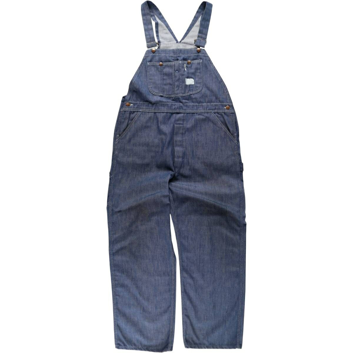 Rakuten - 古着 70'S~ シアーズ Sears バットダイ デニムオーバーオール メンズw39相当 ヴィンテージ /eaa630426 【中古】 【260420】