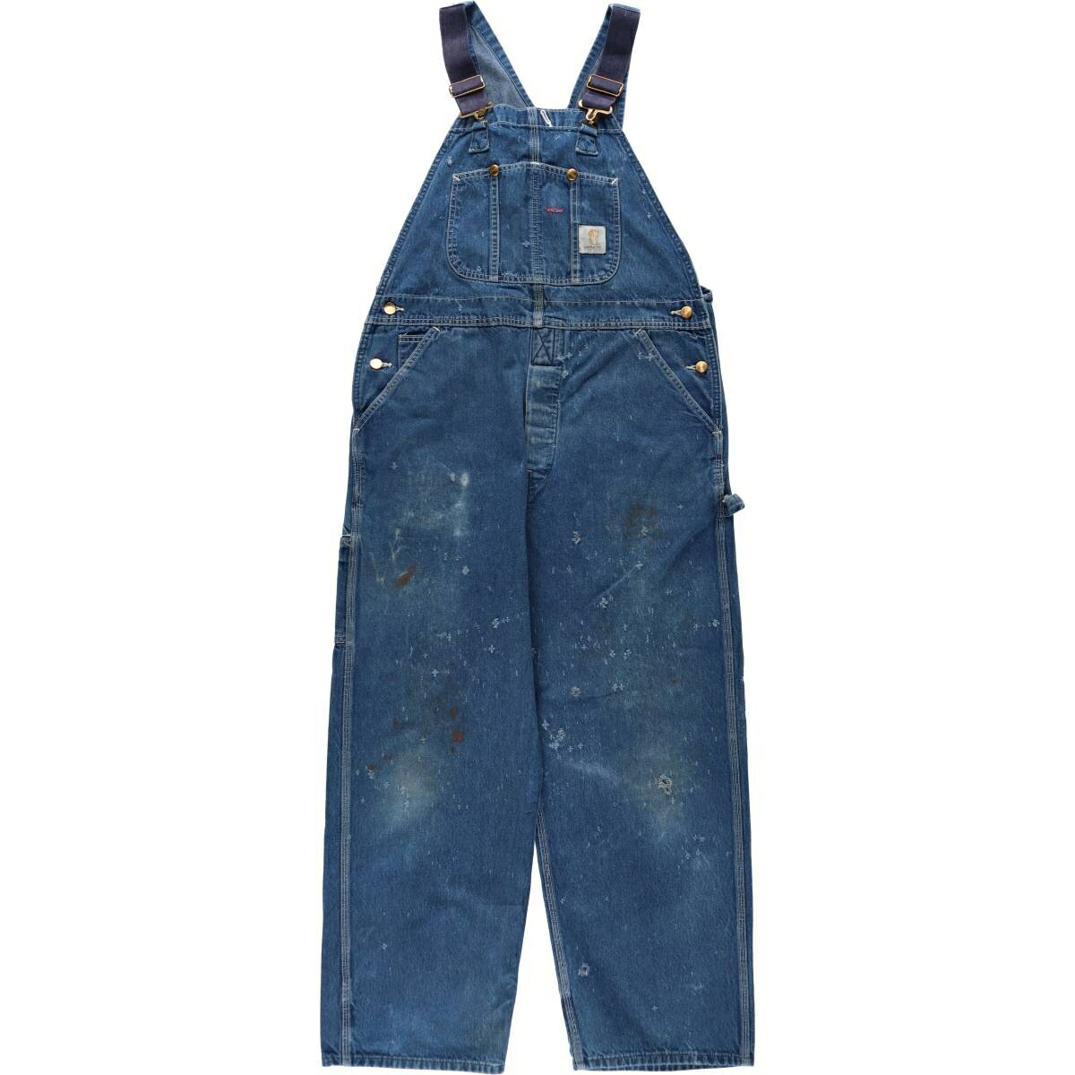 Rakuten - 古着 カーハート Carhartt デニムオーバーオール メンズw37相当 /eaa630430 【中古】 【260412】