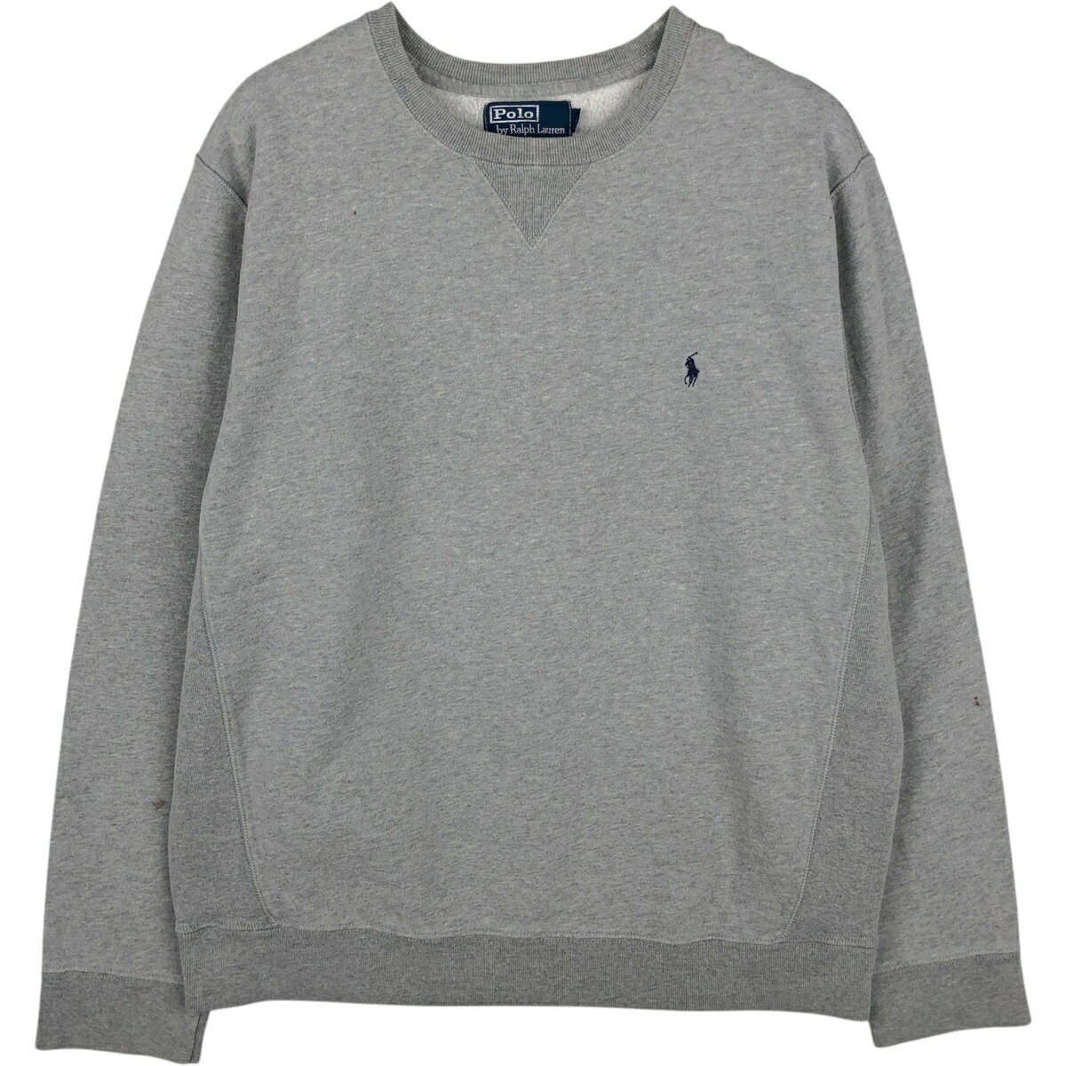 Other - 古着 ラルフローレン Ralph Lauren POLO by Ralph Lauren ワンポイントロゴスウェットシャツ トレーナー メンズL相当 /eaa630481 【中古】 【260405】 グレー系 春夏秋冬