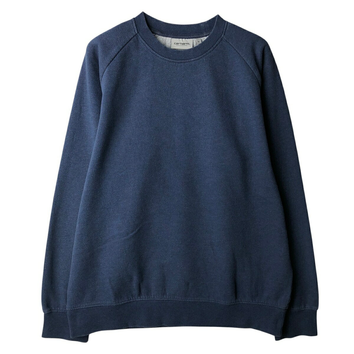 古着 カーハート Carhartt WORK IN PROGRESS 無地 ブランクスウェットシャツ トレーナー メンズXL相当 /eaa630498   ネイビー系 春夏秋冬
