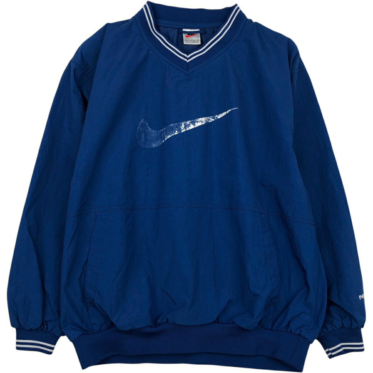 乐天商城 - 古着 90'S ナイキ NIKE デカロゴ ナイロンプルオーバー メンズXL相当 ヴィンテージ /eaa630950 【中古】 【260427】