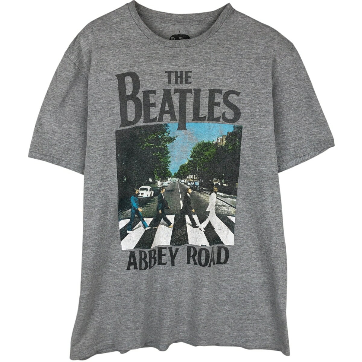 Rakuten - 古着 THE BEATLES ビートルズ バンドTシャツ バンT メンズM相当 /eaa631009 【中古】 【260405】 グレー系 春夏秋