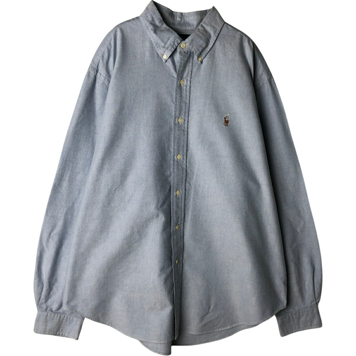 古着 ラルフローレン Ralph Lauren CLASSIC FIT 長袖 ボタンダウンシャツ メンズXL相当 /eaa631242 【中古】 【260411】