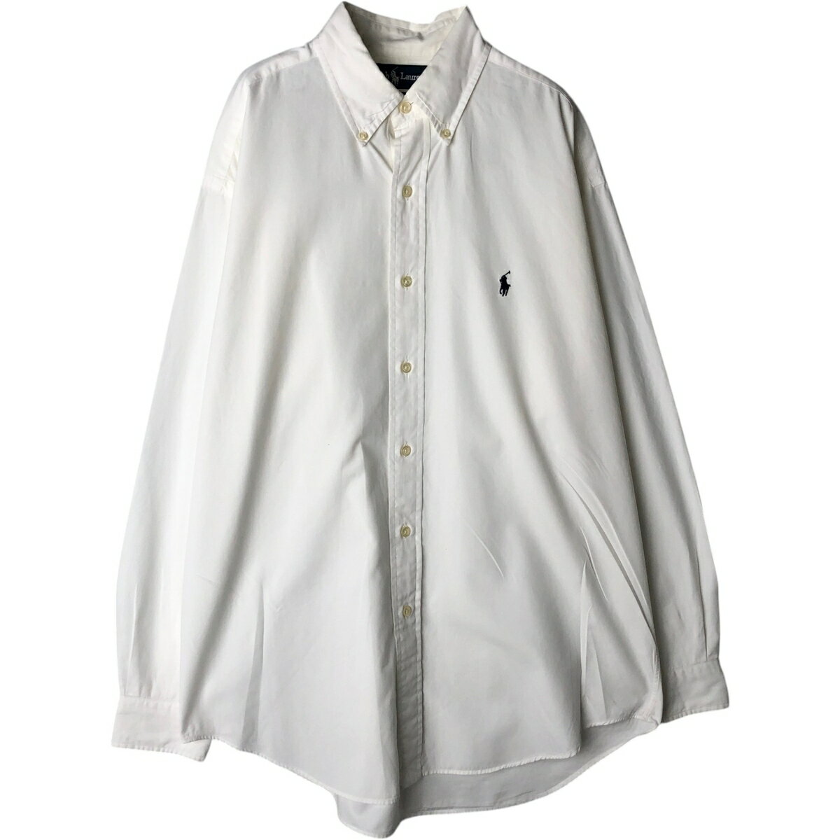 樂天商城 - 古着 ラルフローレン Ralph Lauren BLAKE 長袖 ボタンダウンシャツ メンズM相当 /eaa631249 【中古】 【260411】